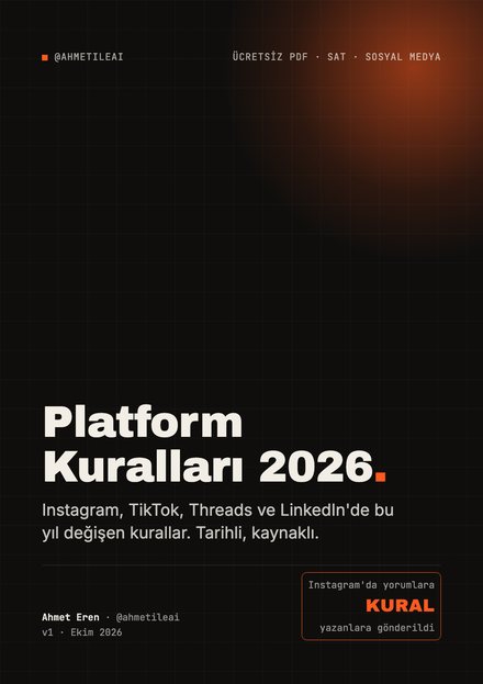 Platform Kuralları 2026 kapağı